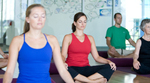 Community centers offer programs like yoga classes