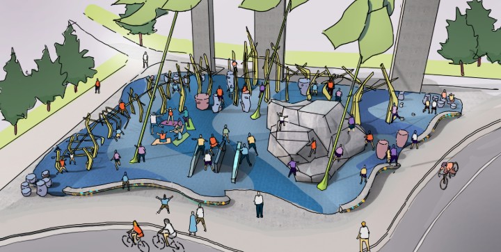Illustration of Coopers Park Illustration of Coopers Park