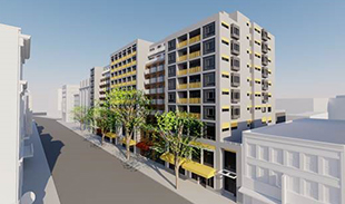 Building on 58th W Hastings St