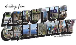 Greeting from the Arbutus Greenway