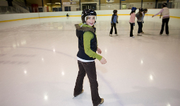 Girl skating